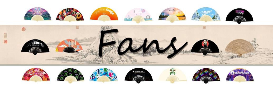 Promotional Bamboo Fans
