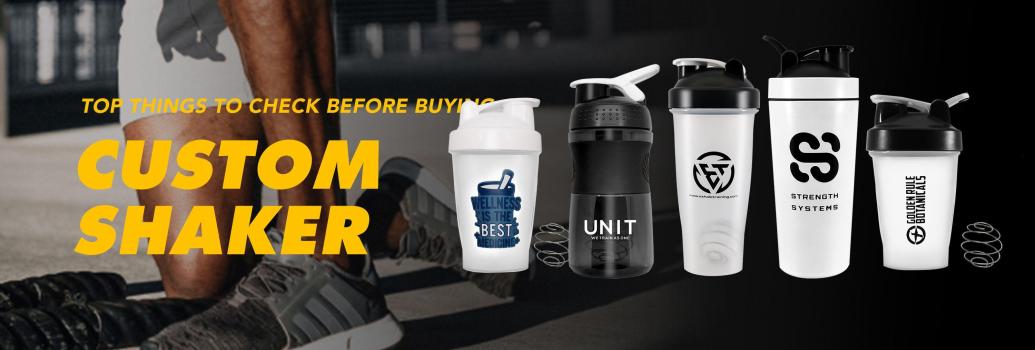 Custom shaker infuser bottles