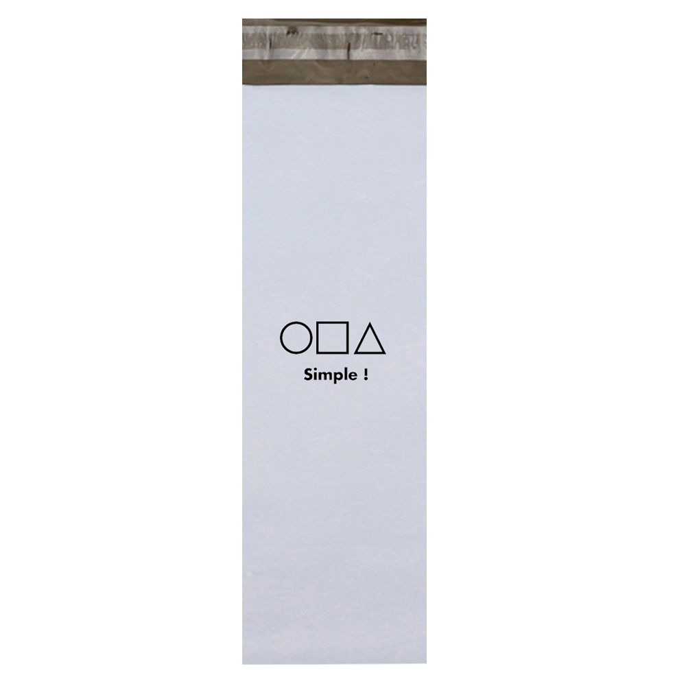 Custom Courier Satchel Poly Mailer Bags - 3.9" x 13.8"