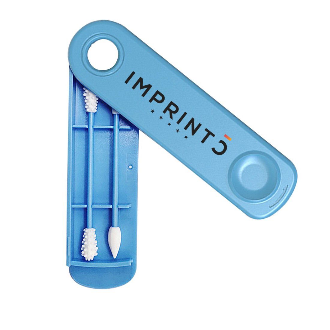 Custom Reusable Cotton Swabs w/ Travel Case