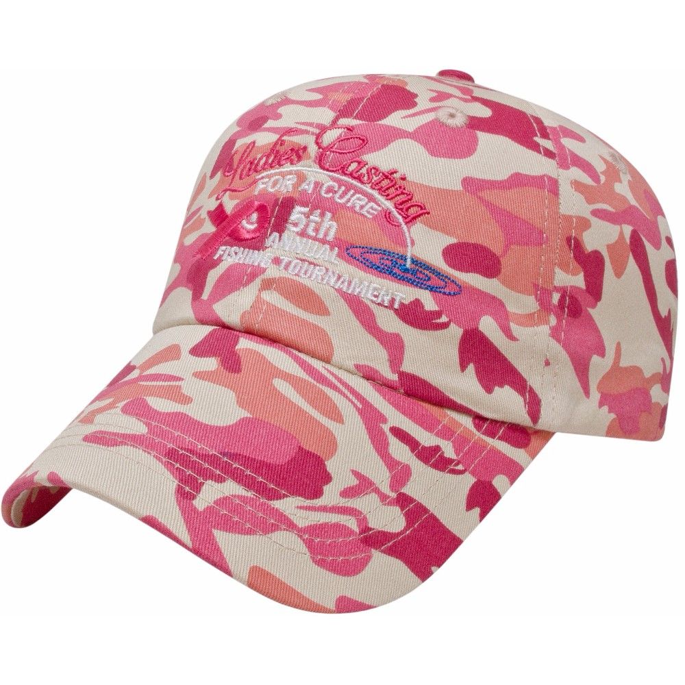 Unstructured Classic Camouflage Custom Caps