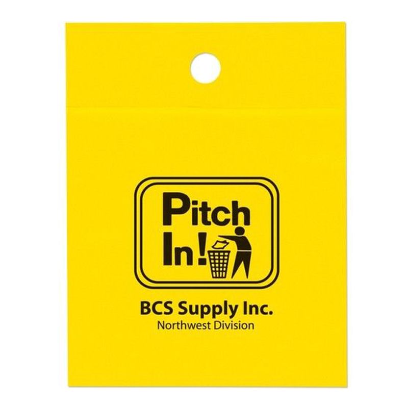 Custom Plastic Litter Bags - 9"w x 12"h