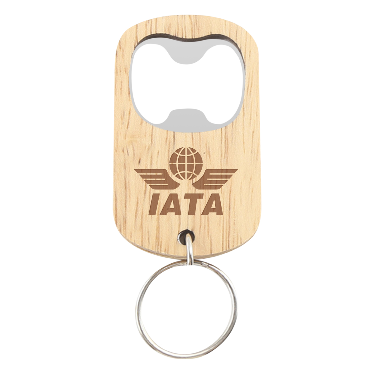 Custom Wooden Bottle Opener Keychain