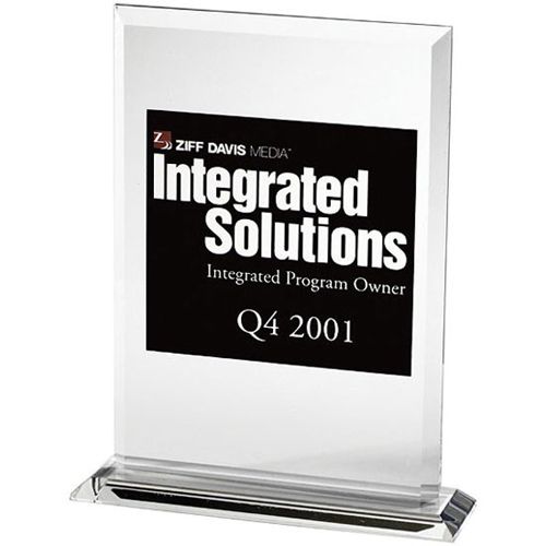 Acrylic Rectangular Shape Promotional Award