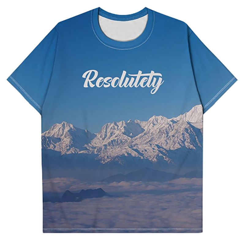 Custom All Over Printed Sportswear Wicking T-Shirt