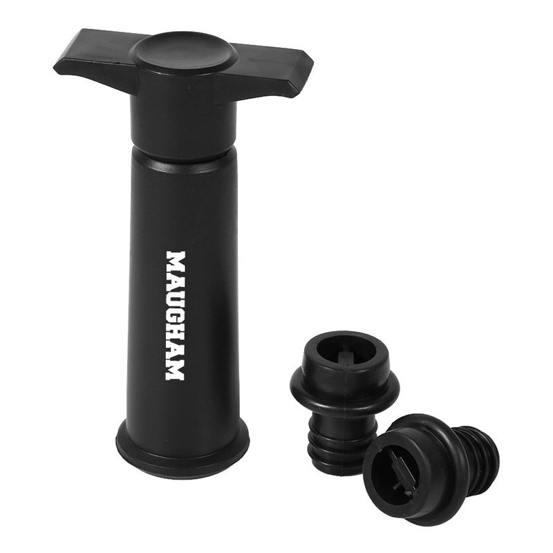 Custom Wine Vacuum Saver w/ 2 Stoppers