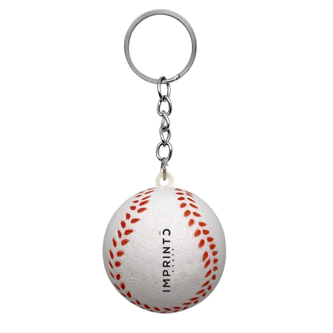 Custom Baseball Keychain Promo Stress Ball