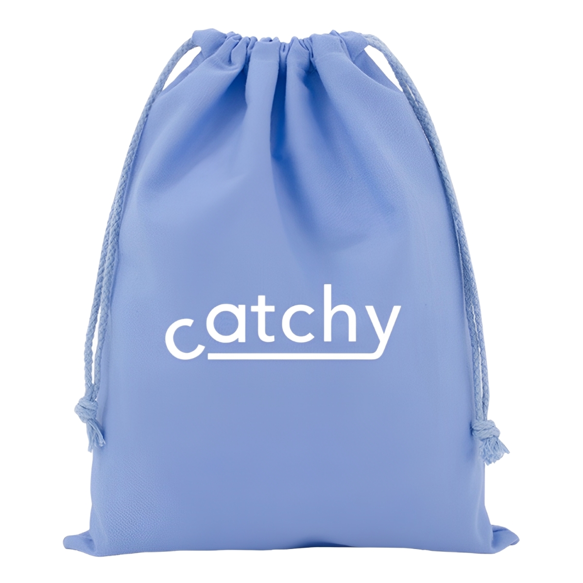 Custom Canvas Drawstring Bag - 7"w x 10"h