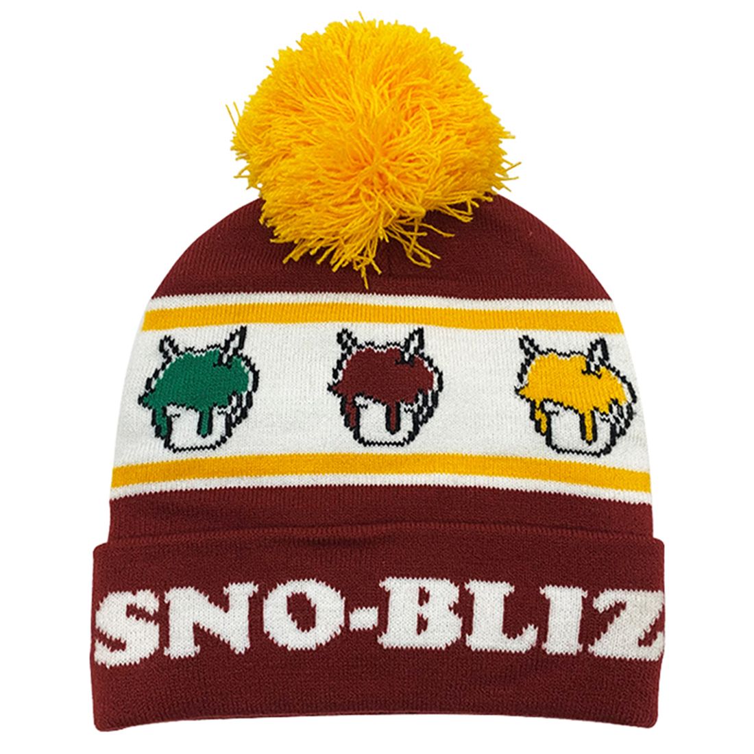 Knit Pom Custom Beanie w/ Cuff