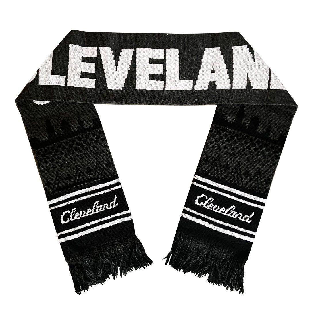 Knitted Customized Team Soccer Scarves - 57" x 7"
