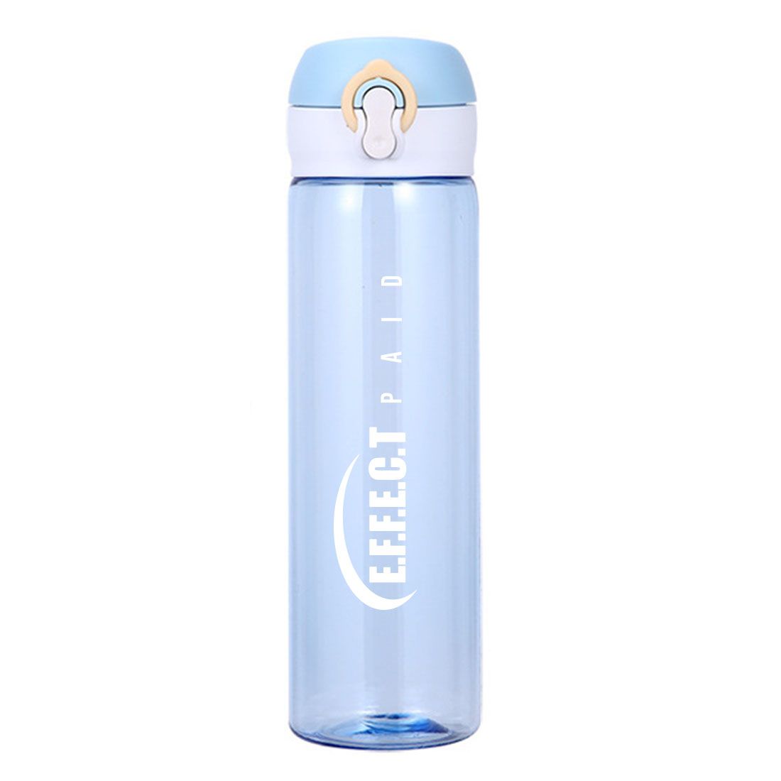 Custom Flip-Top Sports Plastic Water Bottle - 17 oz.