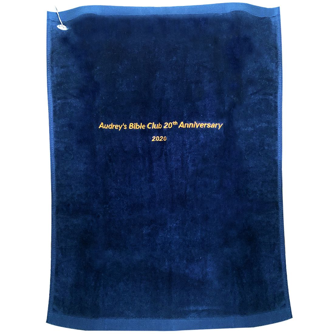 100% Cotton Embroidered Promotional Golf Towel - 25" x 16"