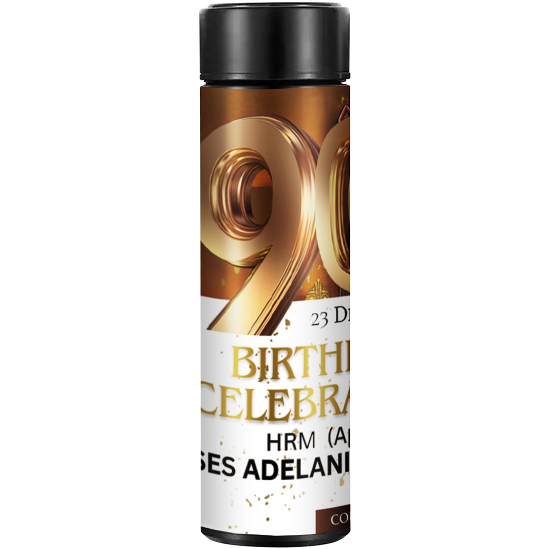 Full Color Custom Vacuum Insulated Water Bottle - 17 oz.