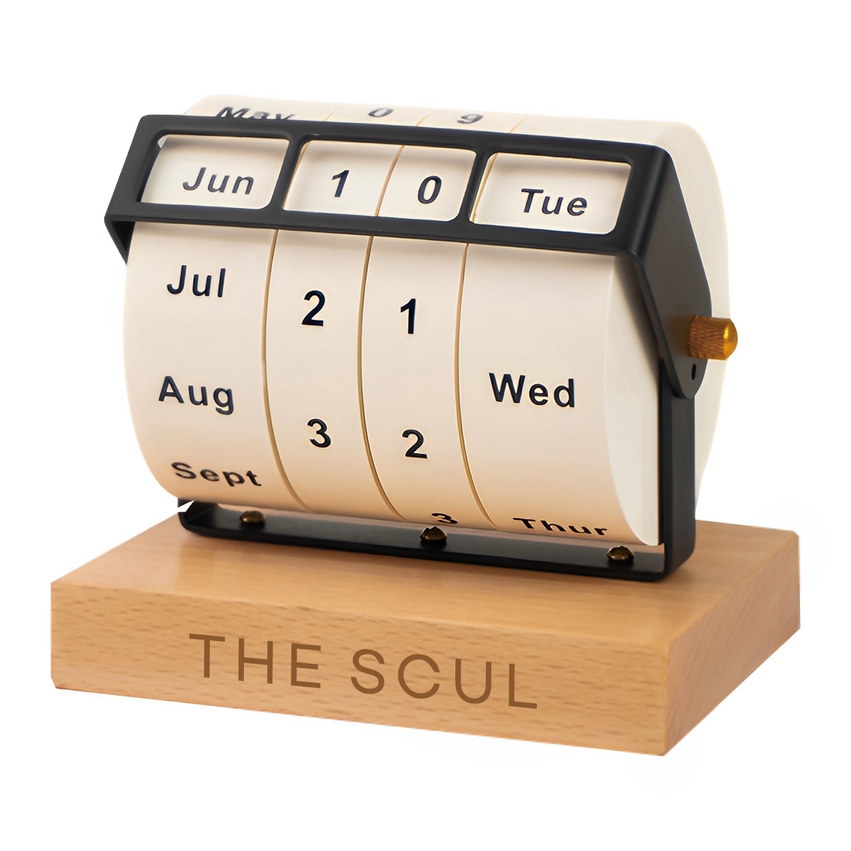 Custom Rotating Perpetual Desk Calendar