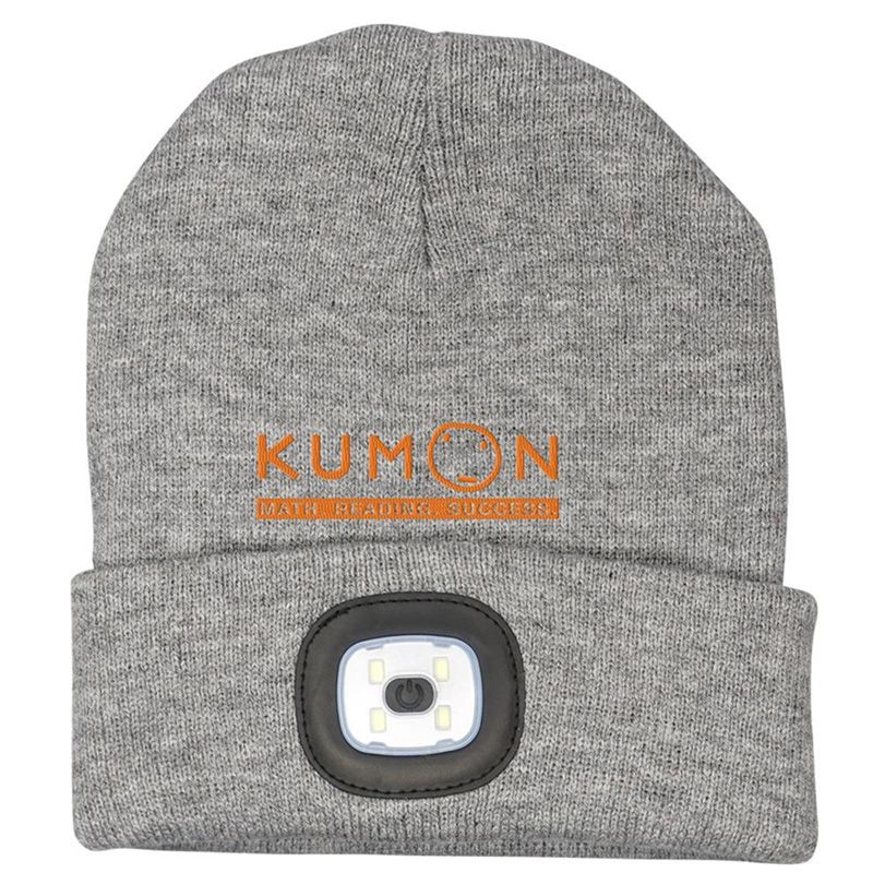 Light Up COB Custom Knit Beanie