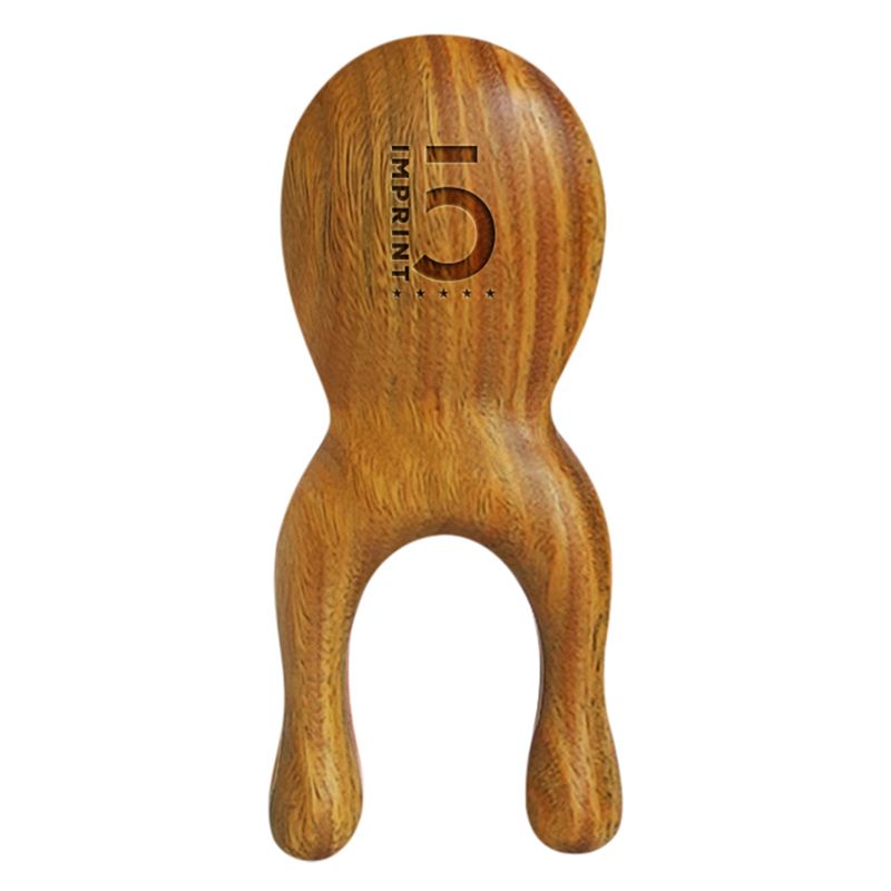 Custom Natural Wood Facial Massage Tool