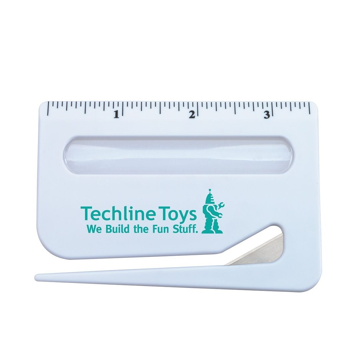 Custom 3-in-1 Letter Opener w/Magnifier and Ruler