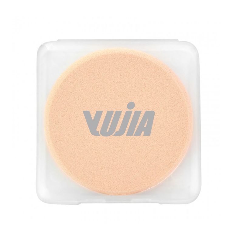 Custom Compact Powder Puff Blender Makeup Sponges w/ Travel Case