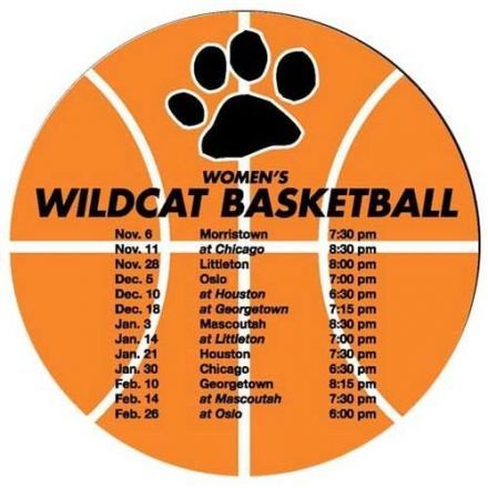 Full Color Jumbo Basketball Promotional Magnet - 5.75"