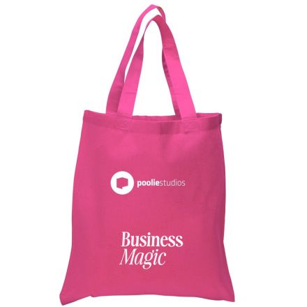 Custom Budget Cotton Printed Tote Bag - 15"w x 16"h