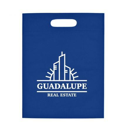 Die Cut Handle Non-Woven Custom Tote Bag - 10"w x 14"h