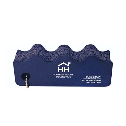 Custom Stress Reliever Foam Key Float Keychain