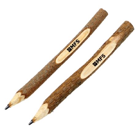 Custom Wood Branch Natural Pencil