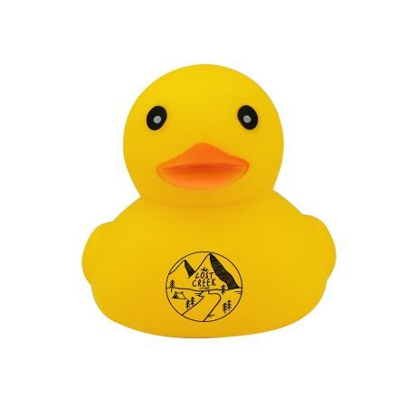 Promotional Logo Rubber Duck - 2.4" x 2.1" x 1.9"