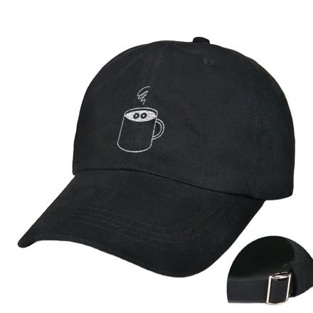 6-Panel Custom Washed Cotton Unstructured Cap