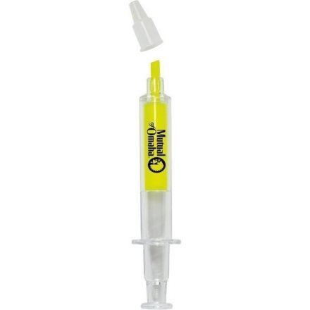 Syringe Shaped Promotional Highlighter