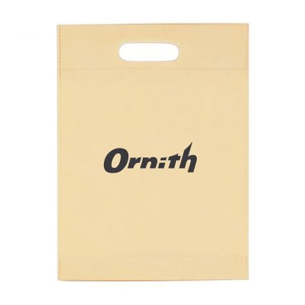 Custom Freedom Heat Seal Exhibition Non-Woven Tote Bag - 12"w x 16"h