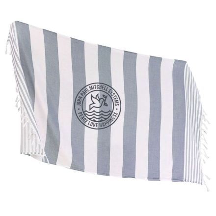 Custom Fringed Beach Towel - 39'' x 70''