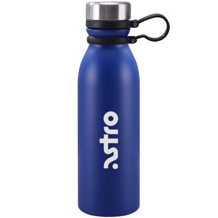 Custom Clip-On Stainless Steel Vacuum Bottle - 20 oz.