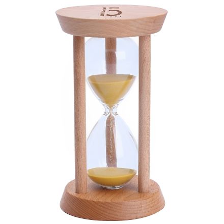 Custom 5 Minutes Wooden Sand Timer