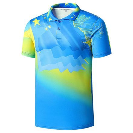 Custom All Over Printed Quick Dry Polo Shirt