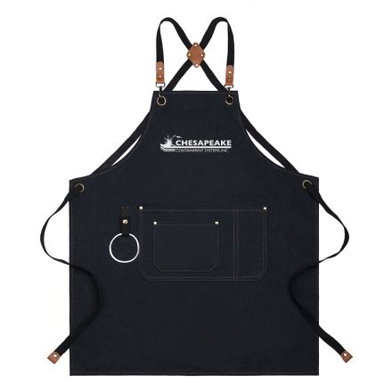 Custom Canvas Cross Back Adjustable Apron