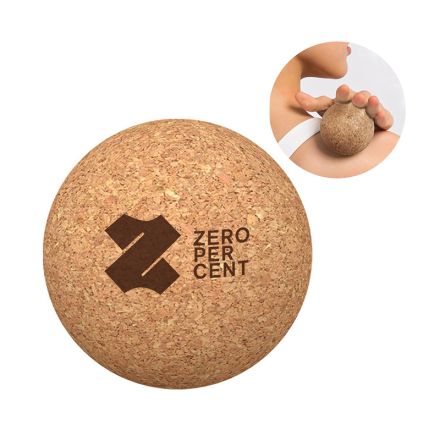 Custom Cork Massage Ball - 2.75''