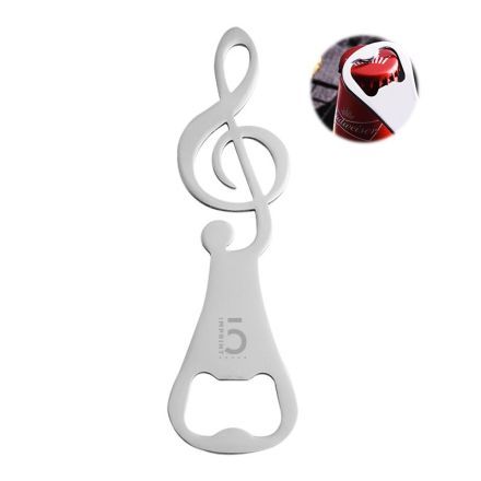 Custom Creative Note Shaped Bottle Opener