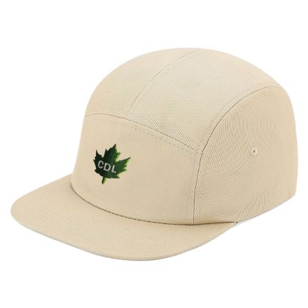 Custom Flat Bill Cotton Camper Cap