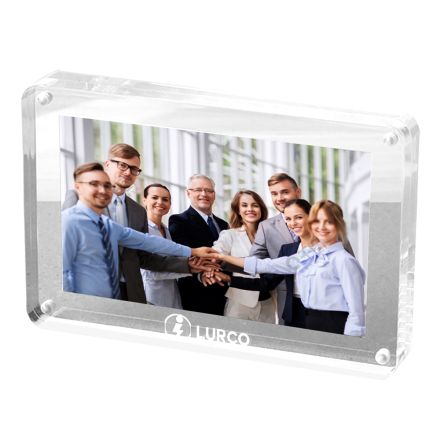 Custom Magnetic Acrylic Photo Frame - 4" x 6"
