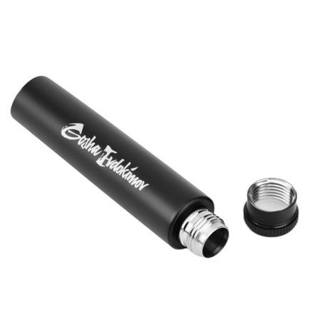 Custom Outdoor Stainless Steel Tube Shot Flask - 1 oz.