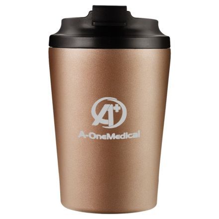 Custom Portable Vacuum Stainless Coffee Mug - 12 oz.