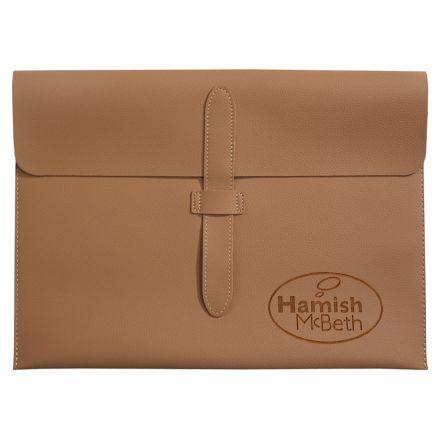 Custom PU Leather A4 Document Bag Folder