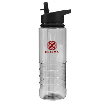 Custom Sport Bottle w/ Flip Straw - 27 oz.