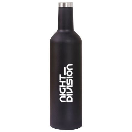 Custom Stainless Steel Wine Bottle - 25 oz.