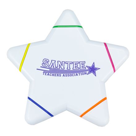 Custom Star Shaped Highlighters