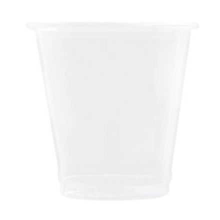 3 oz. Plastic PET Portion Cups (62mm) - 2500 / Case
