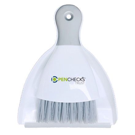 Custom Clean Up Brush and Dust Pan