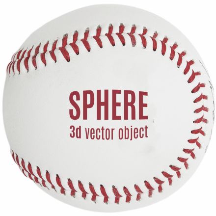 Custom Fiberfill Sports Baseball - 2.8"