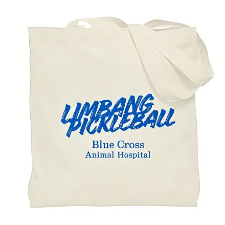Custom Gusseted Cotton Personalized Tote - 15"w x 16"h x 3"d